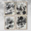 Rose Quartz I, impression encadrée - ensemble de 4-1748312635-1748312636