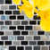 Midnight Pearl Natural Stone Mosaic Tile in Black