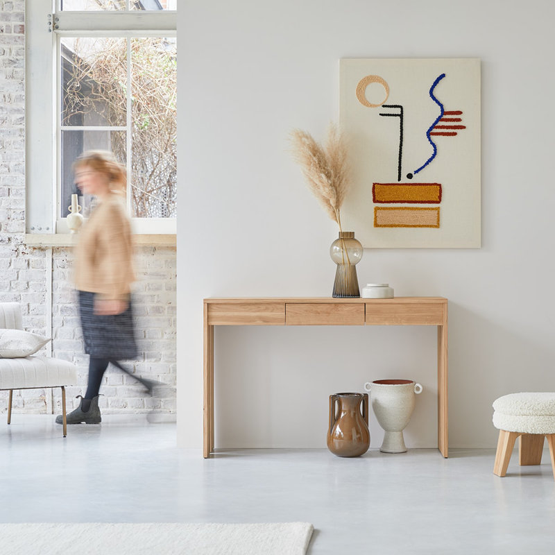 Eden 47.24'' W Solid Wood Console Table