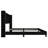 Elinah King Tufted Upholstered Wingback Panel Bed-588244532-588244535