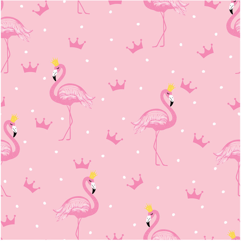  Ensemble de jetés 2 pièces Flamingo
