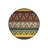 Multicolored Triangle Detailed Woven Base Modern Decorative Carpet-1104834396