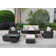 6 - Person Patio Conversation Sets with Cushions