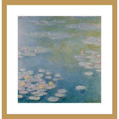 Nympheas at Giverny by Claude Monet -Framed Giclee Print