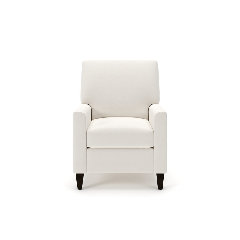 Nikki Upholstered Pushback Recliner, Lena Off White
