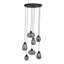 Jay 7 - Light Black Cluster Pendant