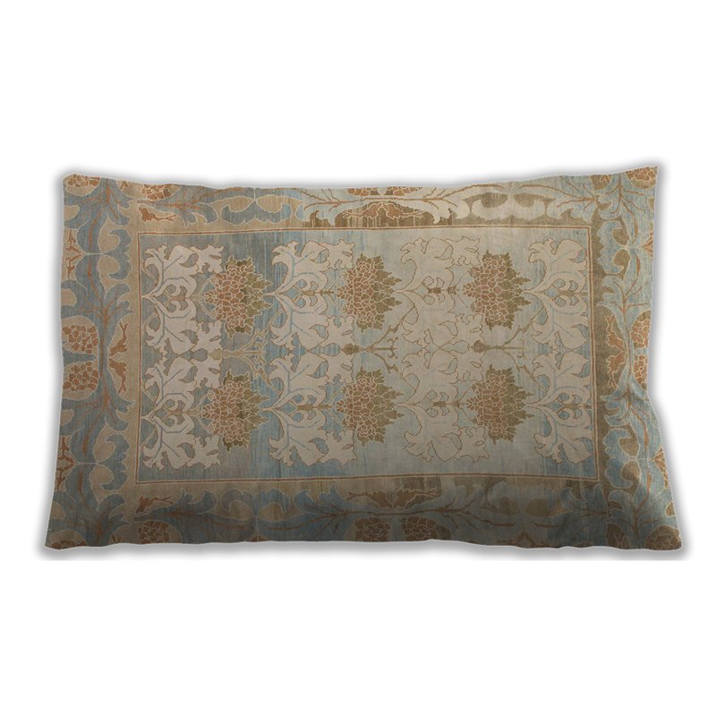 Coussin abstrait lombaire Abstract 1201, Microsuède