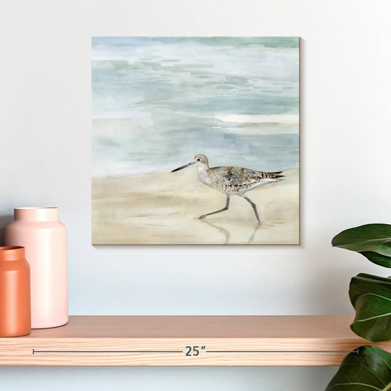 Brampt Speckled Willet II, 16" H x 16" W