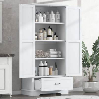 Tall Bathroom Storage Cabinet