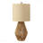 Table Lamp - 22"H, Brown Rope Material
