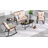 4 - Person Patio Conversation Set with Cushions-87536821