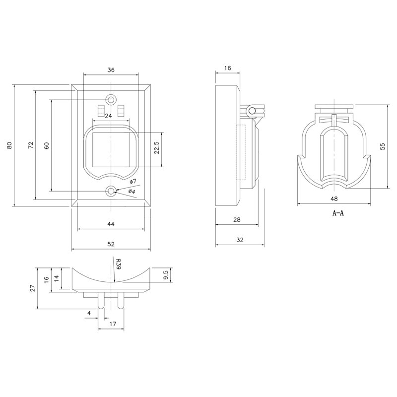 Standard Single Outlet