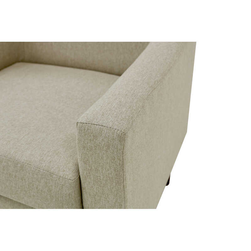 Fauteuil l 28 po Donham, Sable famille, Brun