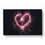 Spark Of Love In Pink In Abstract - Wrapped Canvas Print-55339030