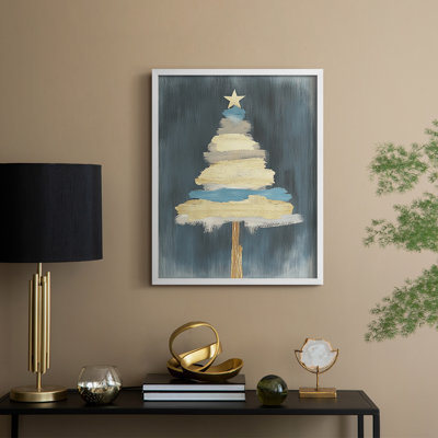 «Christmas Holiday», art encadré CLxxxix, bois massif