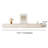  Modern Minimalist TV Stands, Cream Media Console with Drawers, White Glossy Sintered Stone Tabletop(No Assembly Needed)-1903736241