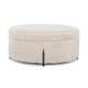 Cori 39" Wide Round Storage Ottoman
