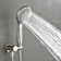 Pressure-Balanced Complete Shower Faucet with Rough-in Valve