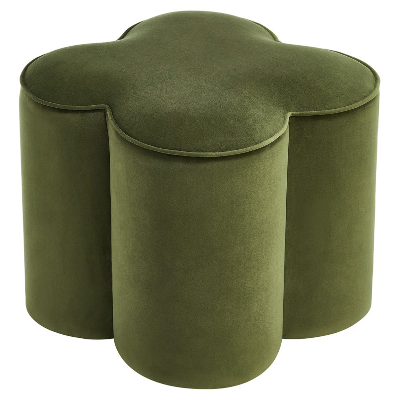 47cm Wide Rectangle Standard Ottoman, Green