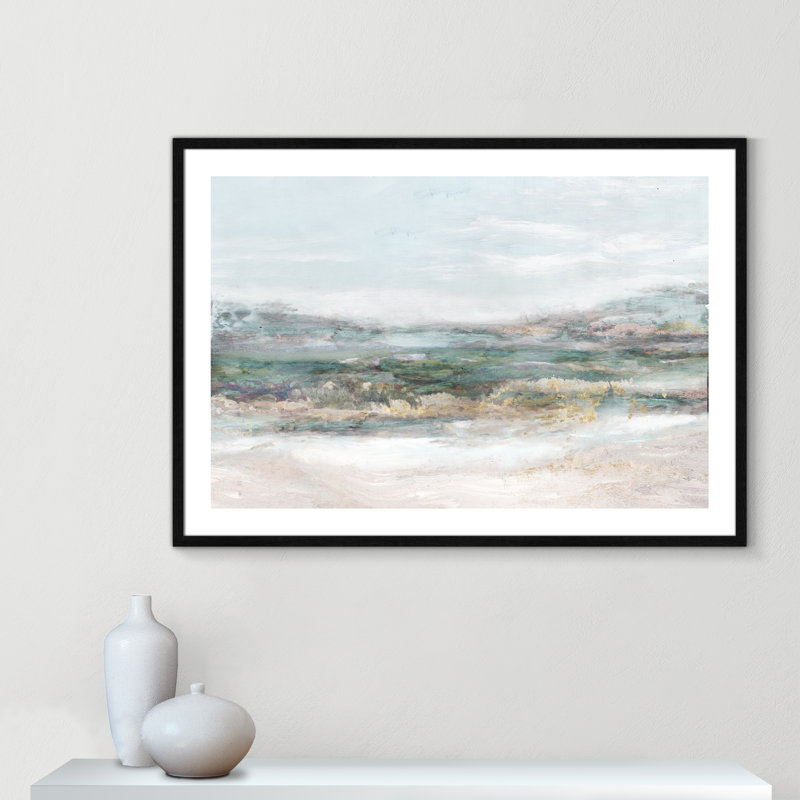 Lori Dazzling by Matina Theodosiou - Painting Print on Canvas, White, 29.5" H x 41.5" W x 0.75" D