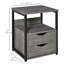 Table de chevet 2 tiroirs Justan-277033195