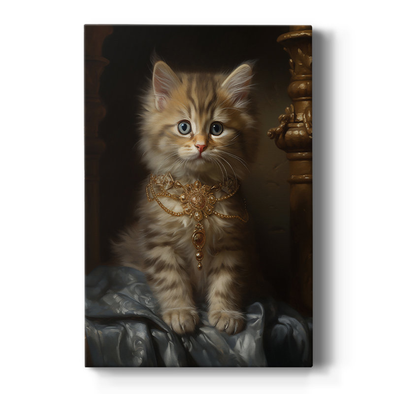 ANIMALS Series CC -Custom Wrapped Gallery Cavas, 18" H x 12" W