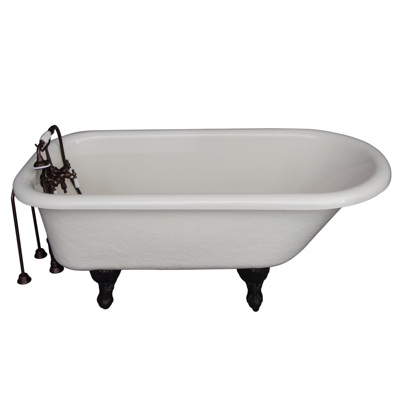 Baignoire de trempage en acrylique 60 "x 30" avec robinet Andover
