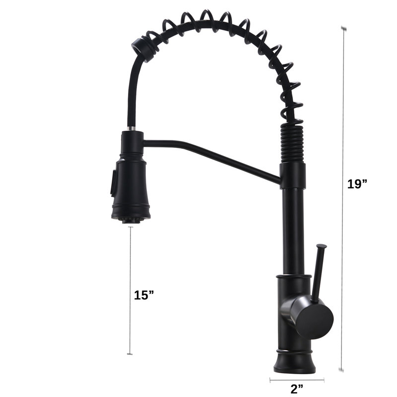 GAWEZA Pull Down Kitchen Faucet