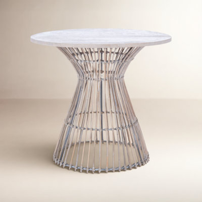 Angelo Solid Wood Top End Table