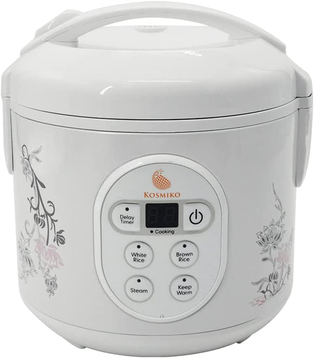 APARTMENTS Mini Rice Cooker 3.5 Cups Uncooked And 26.5 Pound Rice Dispenser