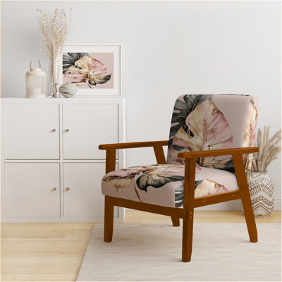 Moorton - Chaise d'appoint et fauteuil rembourrés en velours
