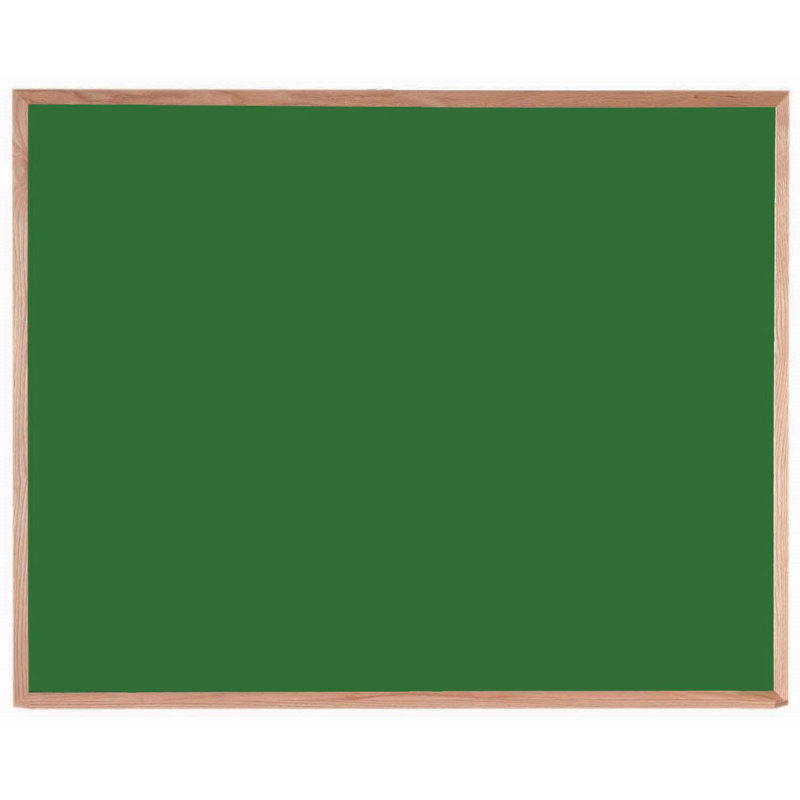 AARCO Yes Wood Chalkboard, 4' H x 5' L