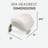 Intex Headrest in White