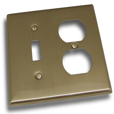 2 - Gang Combination Standard Wall Plate
