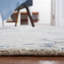 Tapis ikat en laine et en coton touffeté à la main Hitz-2114893138