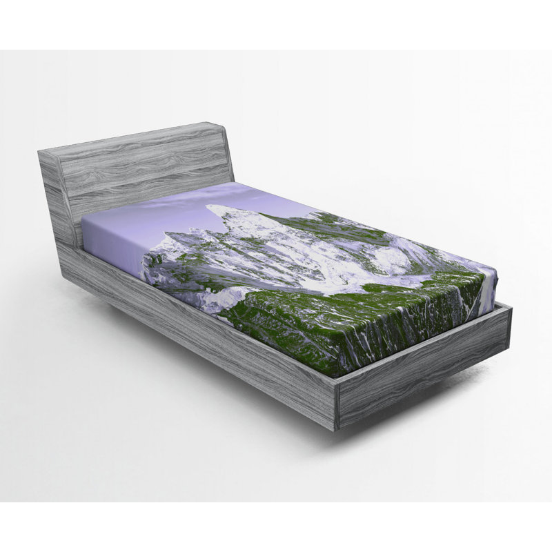 Microfiber Fitted Sheet, Twin Fitted Sheet