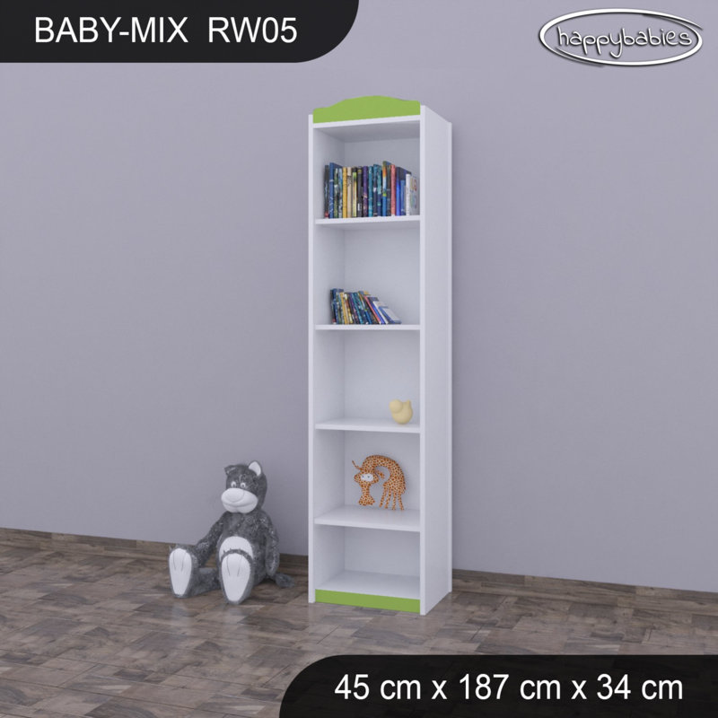 Baby Mix 187cm H Kids Cube, 187cm H x 45cm W x 34cm D, Green