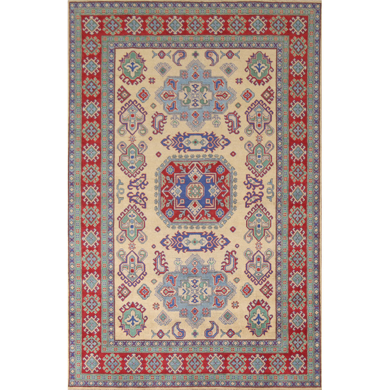 Tapis oriental géométrique Kazak