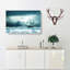 Ship Sailing Over A Stormy Sea In Abstract - Wrapped Canvas Painting-55339065
