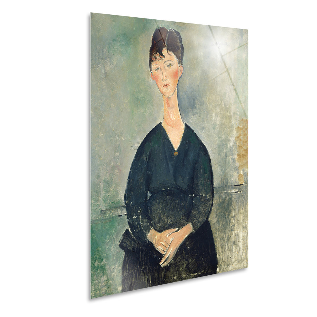 Leinwandbild Café Singer von Amedeo Modigliani