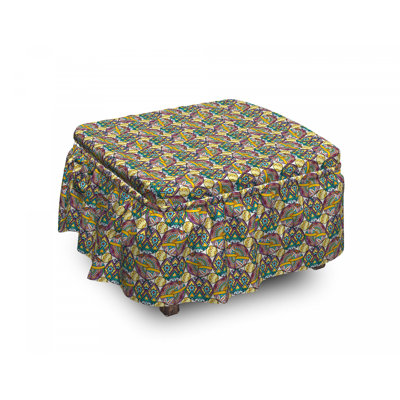 Housse pour repose-pieds motifs