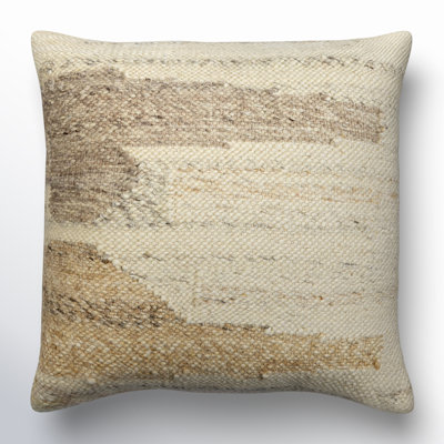 Dia Abstract Wool Blend Throw Pillow