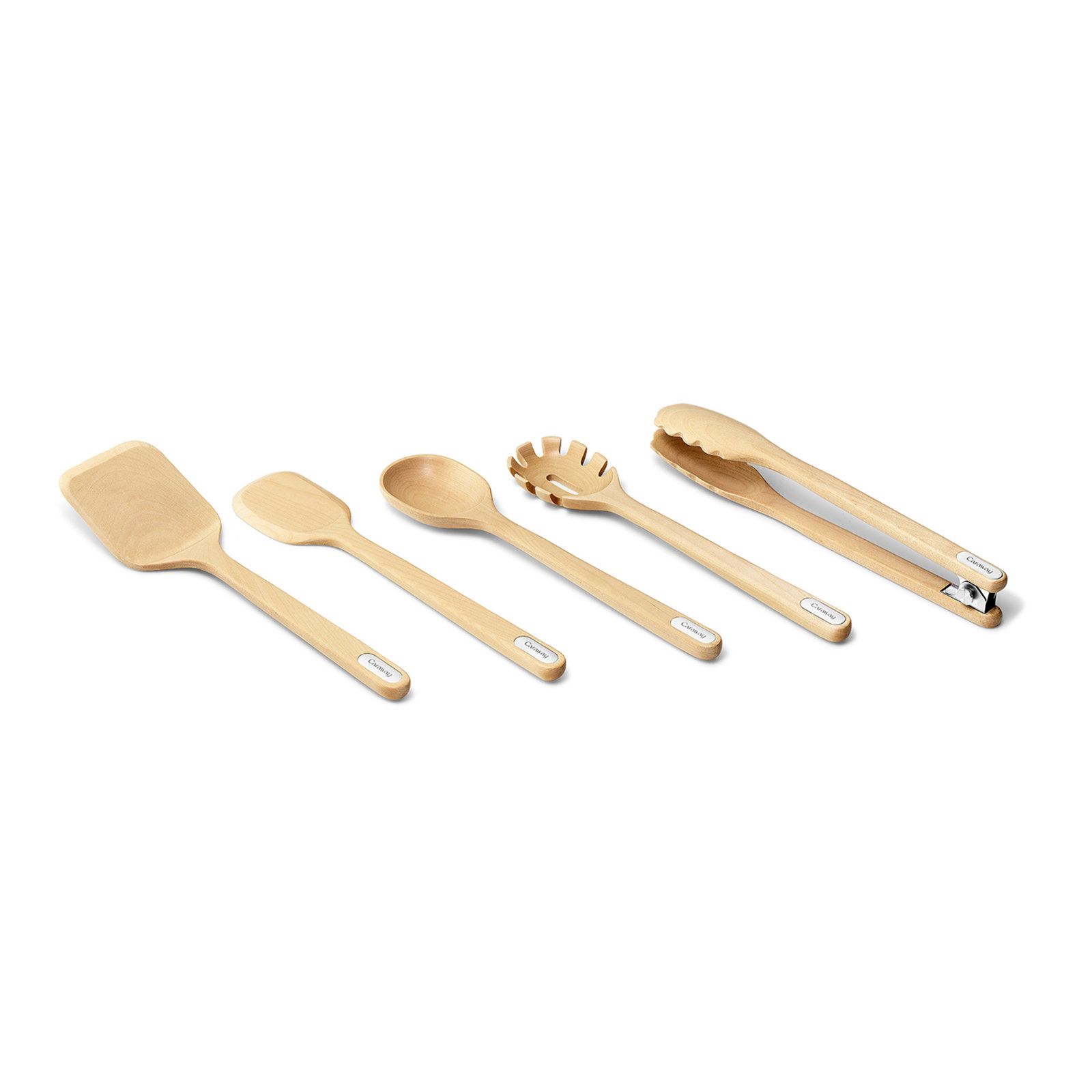 Caraway 14-Piece Knife and Utensil Set, Cream