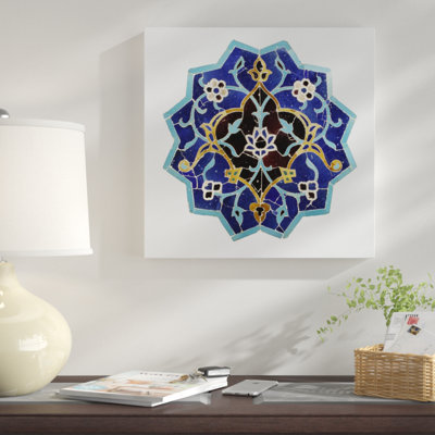 " Mosaic Tile " by 15th Century Persian Artisan