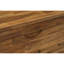 Banc de rangement en bois d'acacia massif de 46 pouces