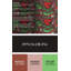 Rouge abstrait/Tapis décoratif vert-304095830