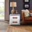 Table de bout industrielle en aluminium