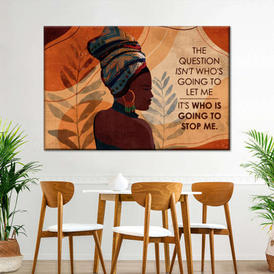 Unstoppable Woman I Canvas Print