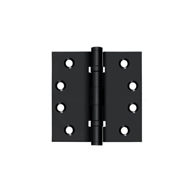 Deltana DSB4NB19 charnières carrées 4 po x 4 po, roulement à billes en peinture noir