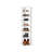 Compact 8-Tier Vertical Space Saving Closet Entryway Shoe Rack-1051585772